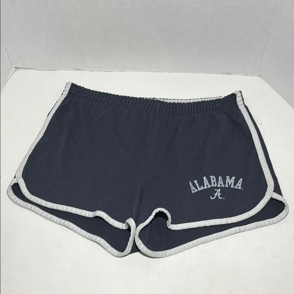 Soffe Blue and White Athletic Shorts with Retro Style